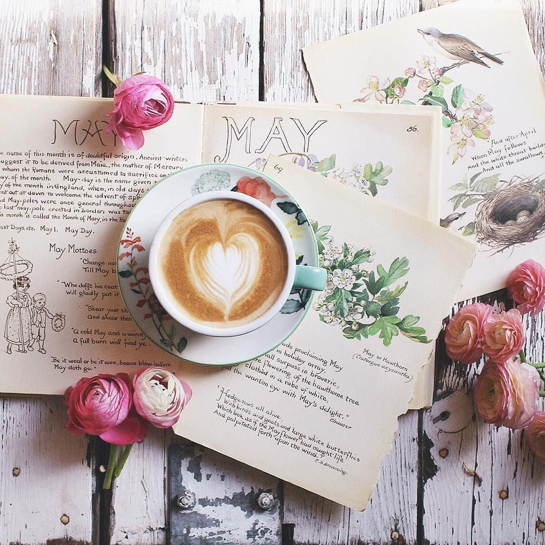 Книга кофе роза