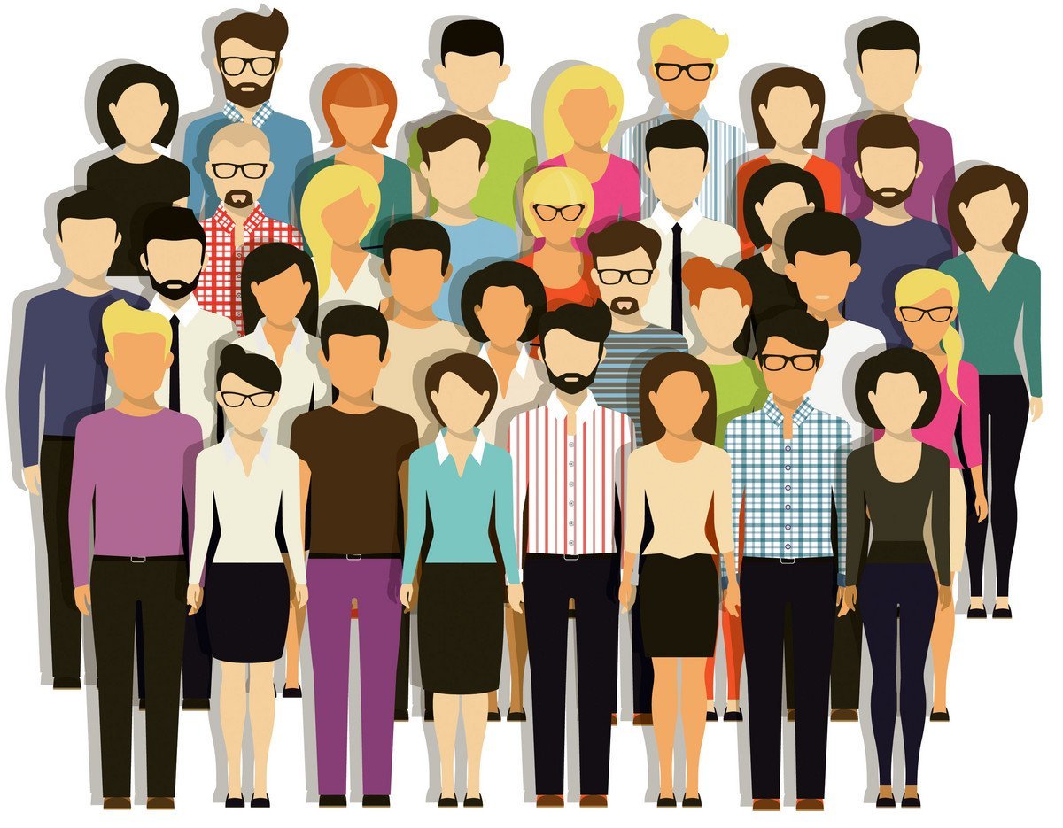 Общество иллюстрация