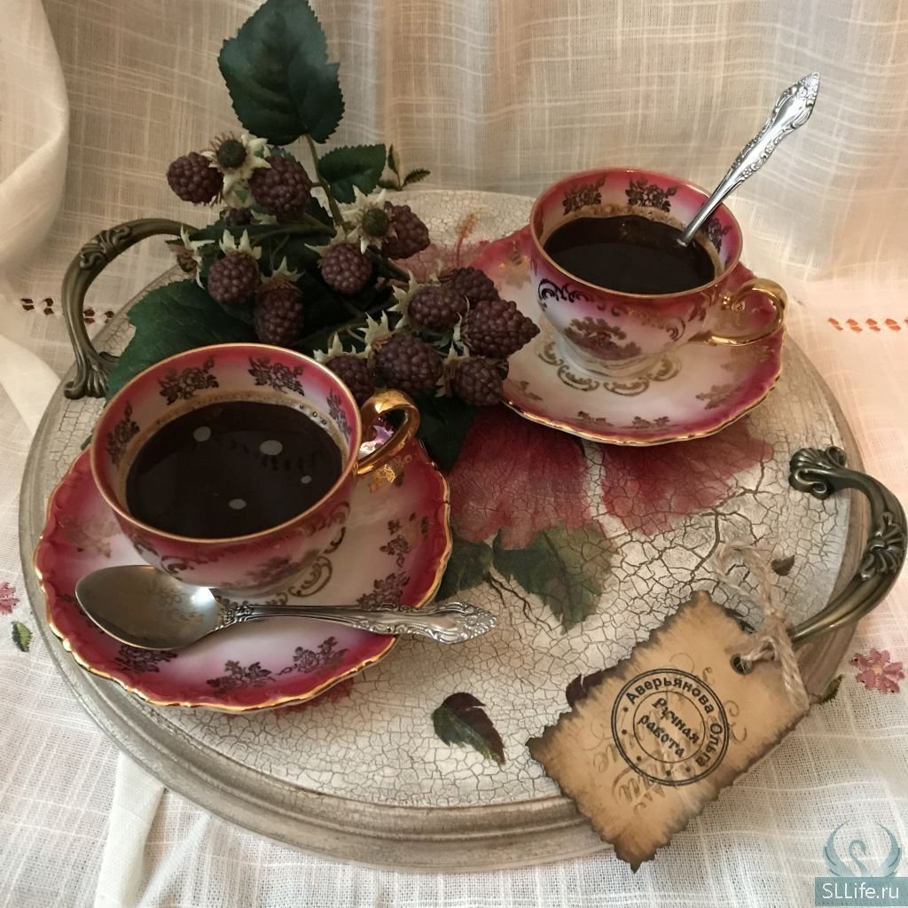 Чашечка кофе в постель