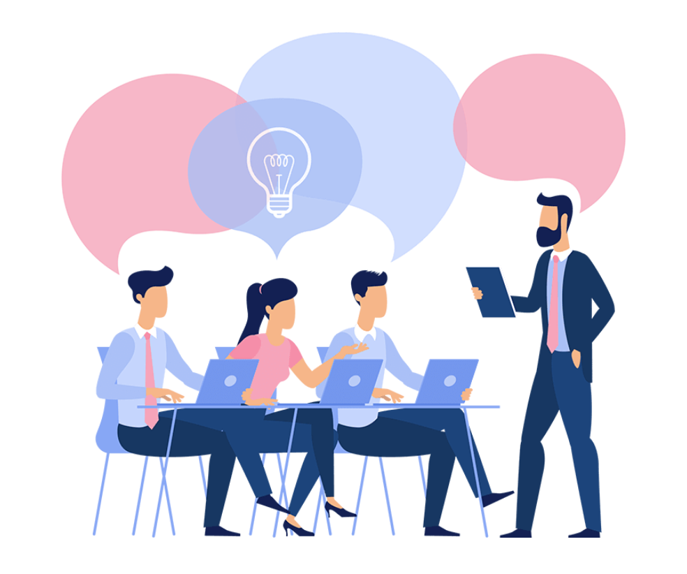 Коуч иллюстрация