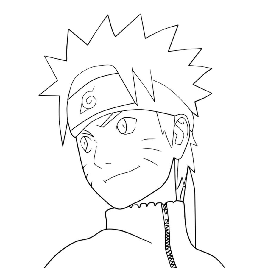Наруто Удзумаки контур