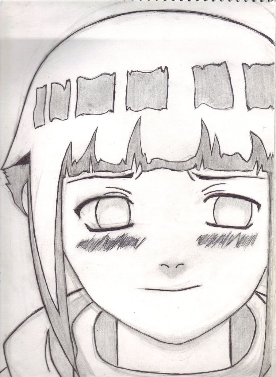Наруто рисунок карандашом