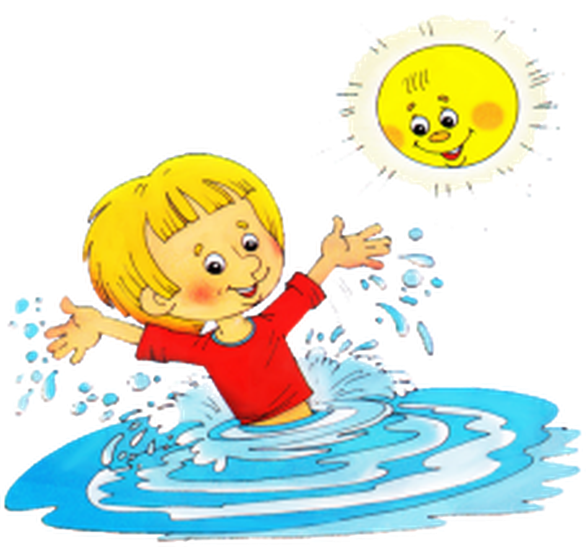 Гигиенические процедуры для детей