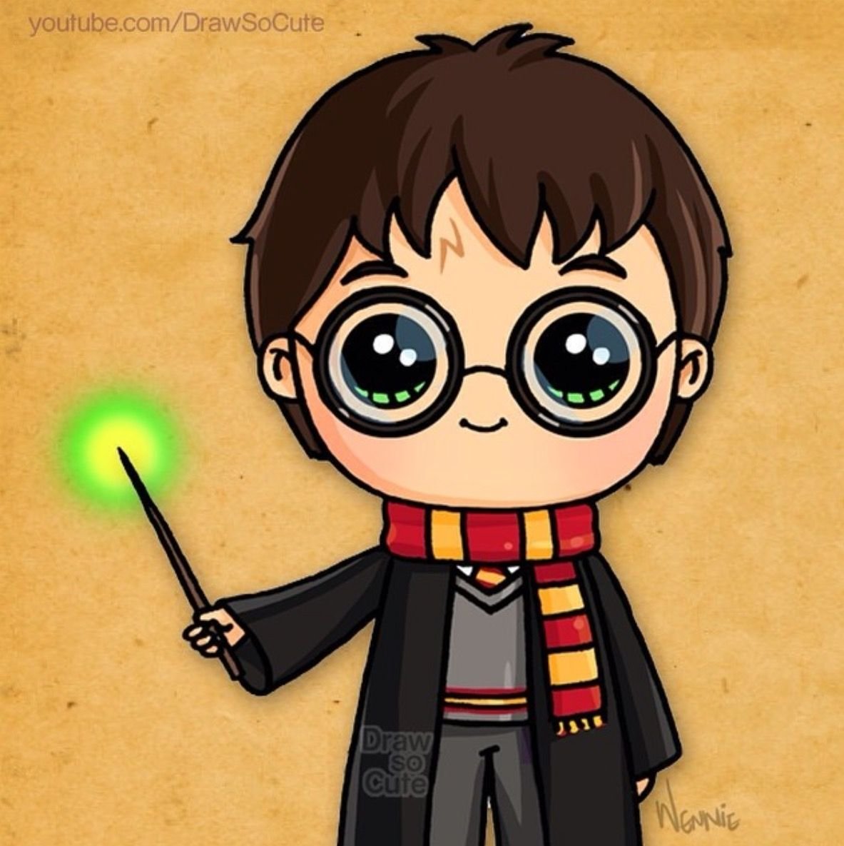 Кавайные герой Гарри Поттер