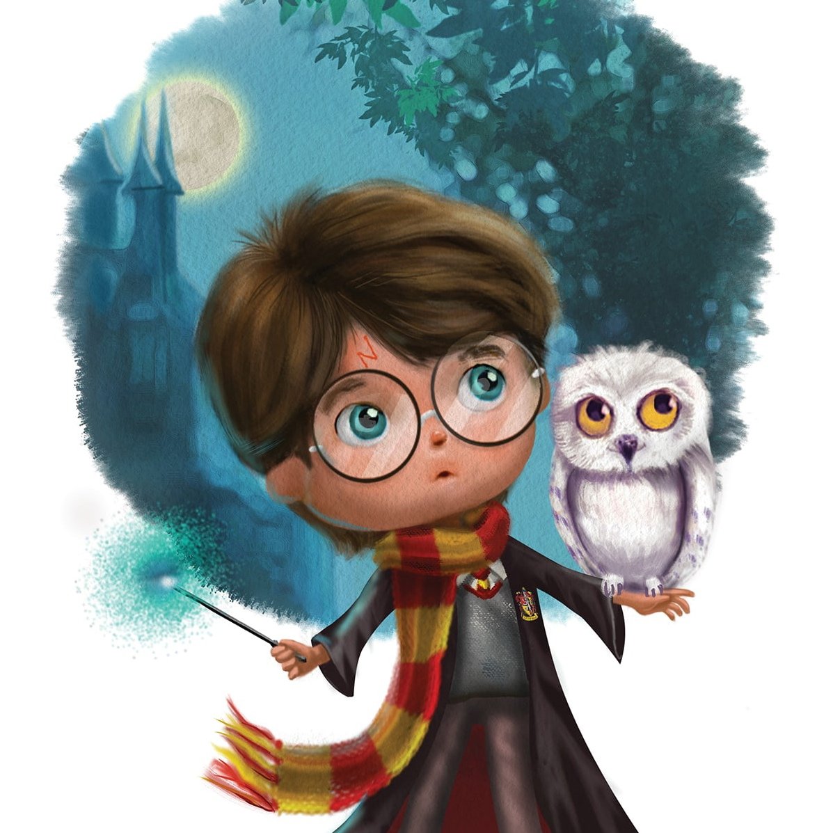 Гарри Поттер мультяшный