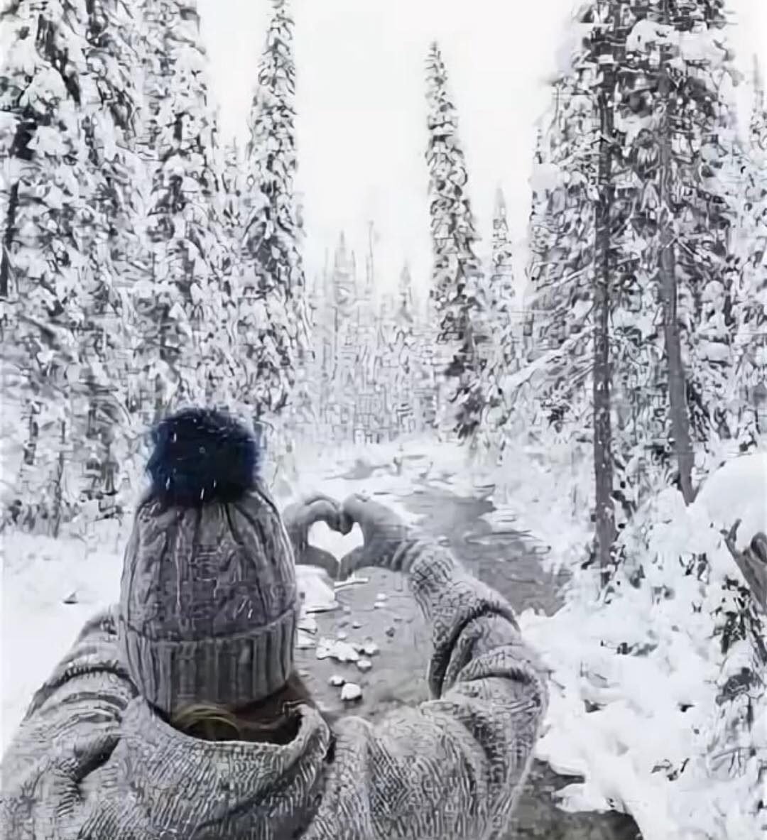 Эстетика зимней природы