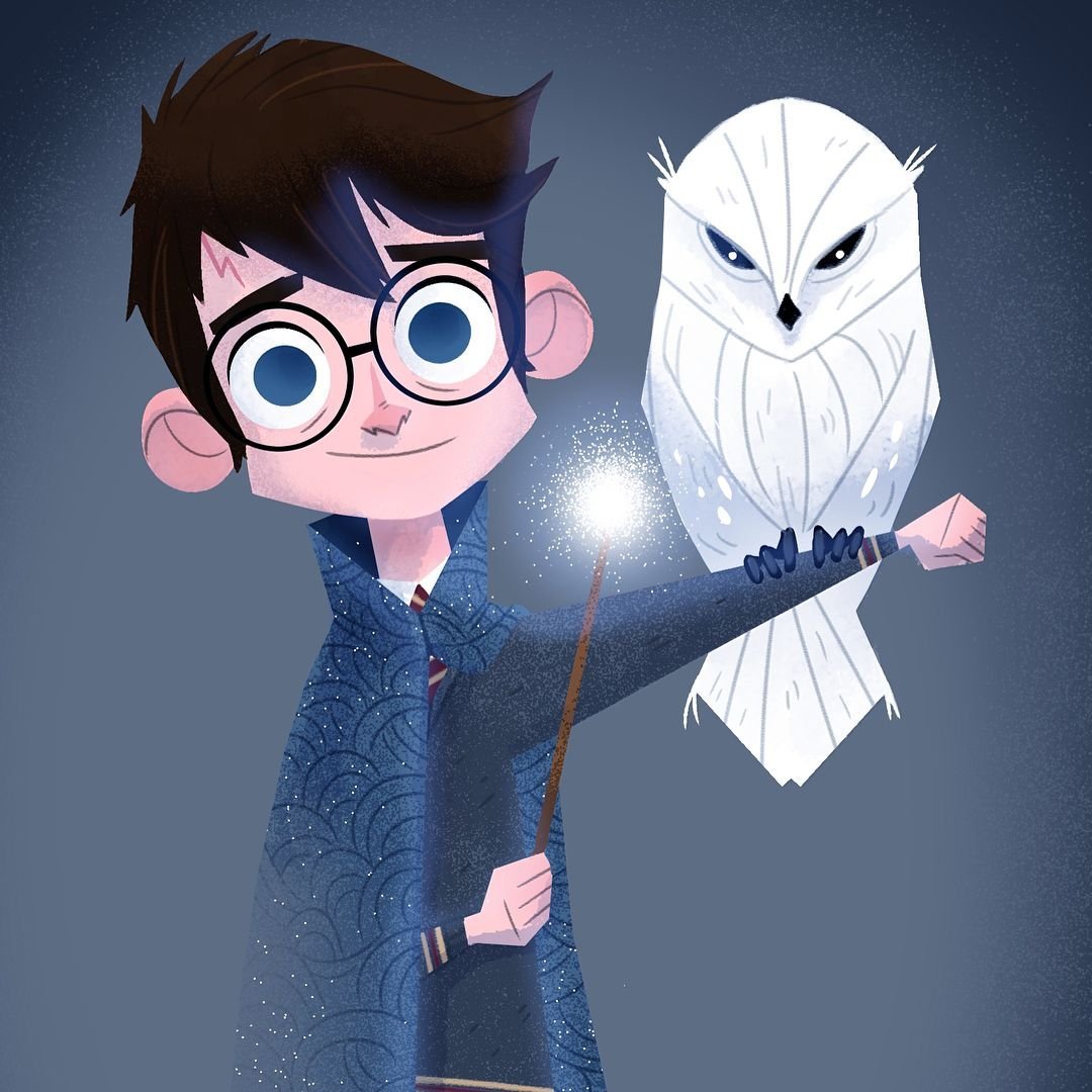 Картинки гарри поттера мультяшные