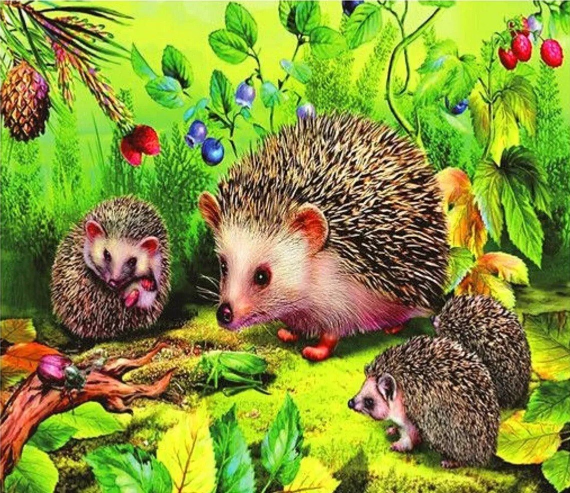 П Меньшикова картина Ежи