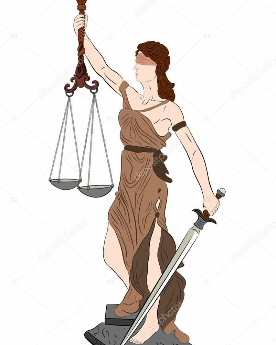 Фемида рисунок