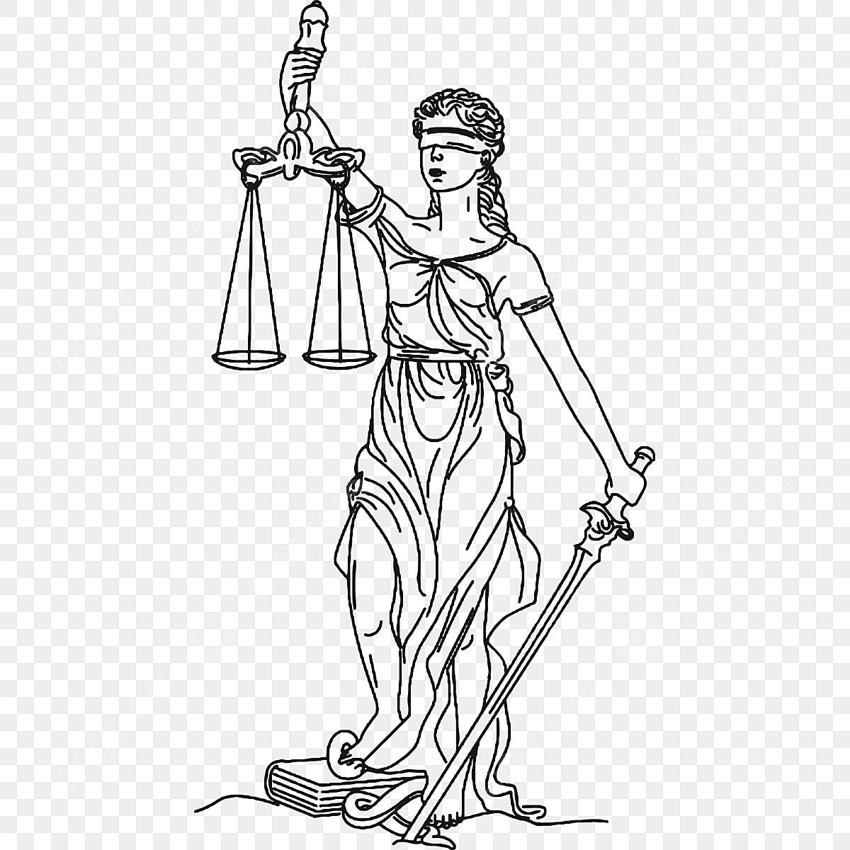 Фемида рисунок