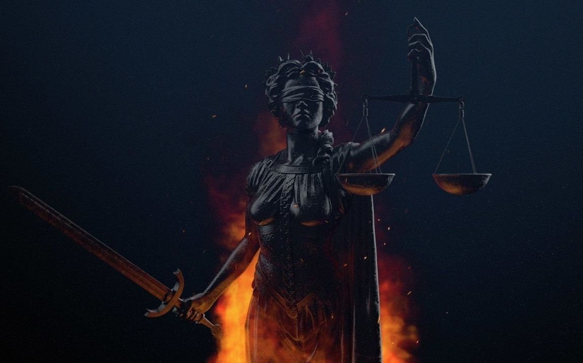 Богиня правосудия Фемида арт