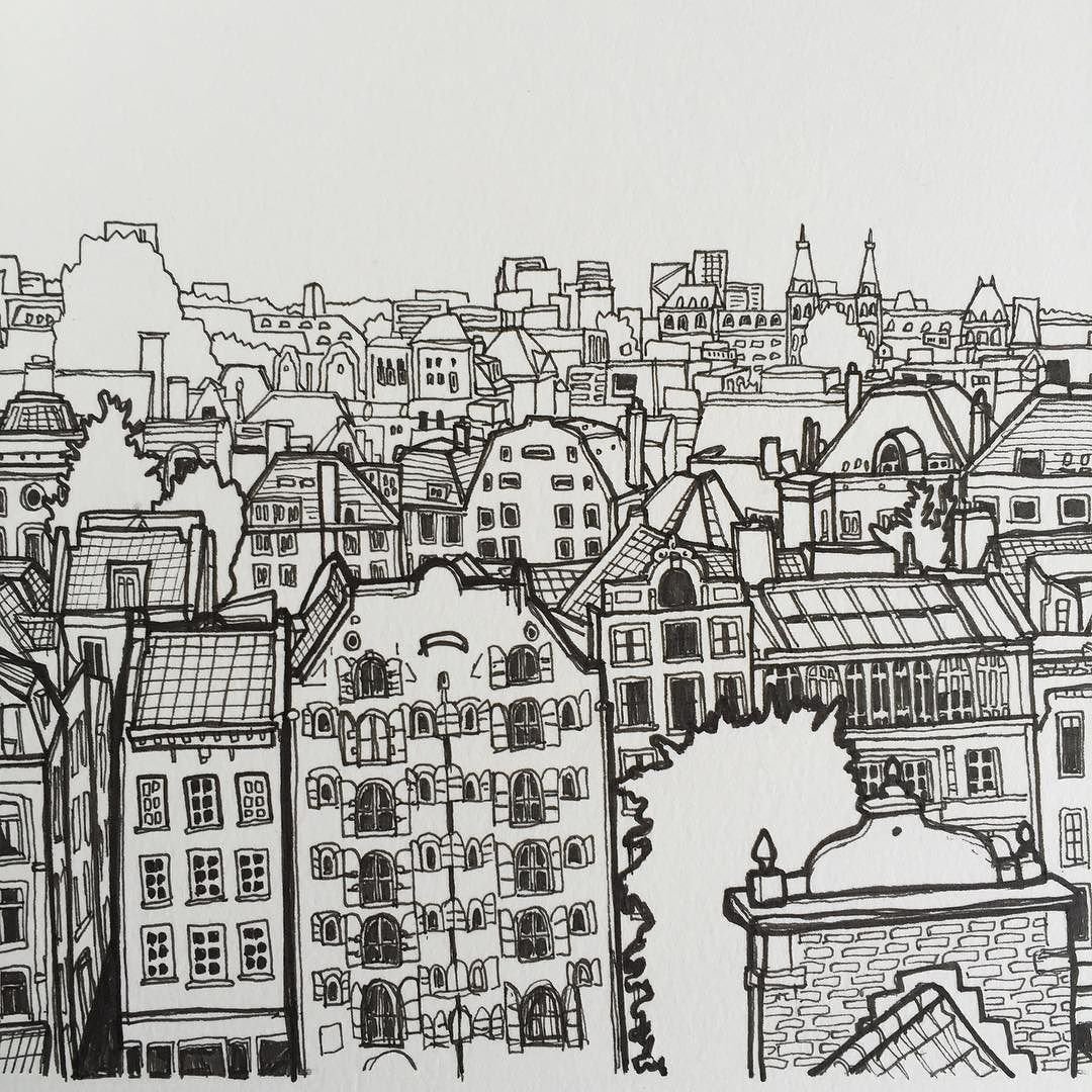 Город иллюстрация