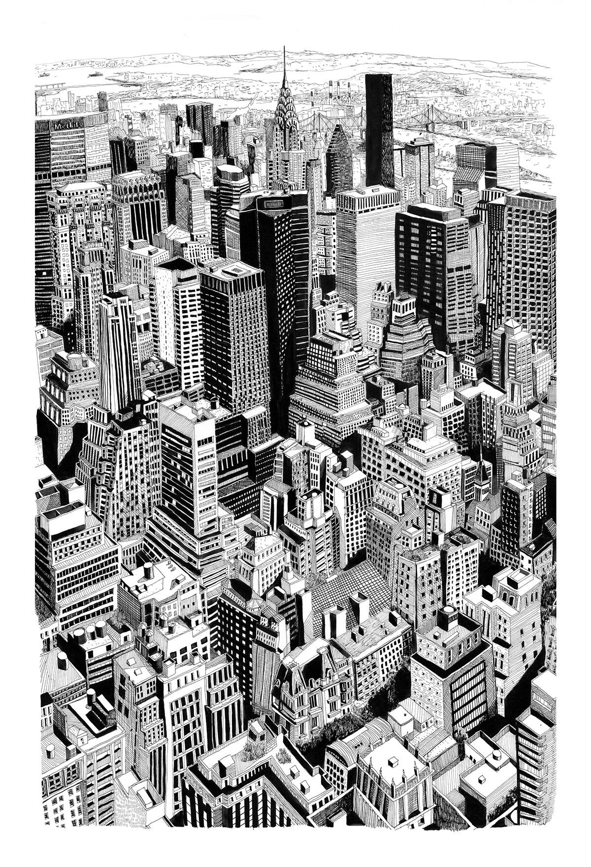 Современный город