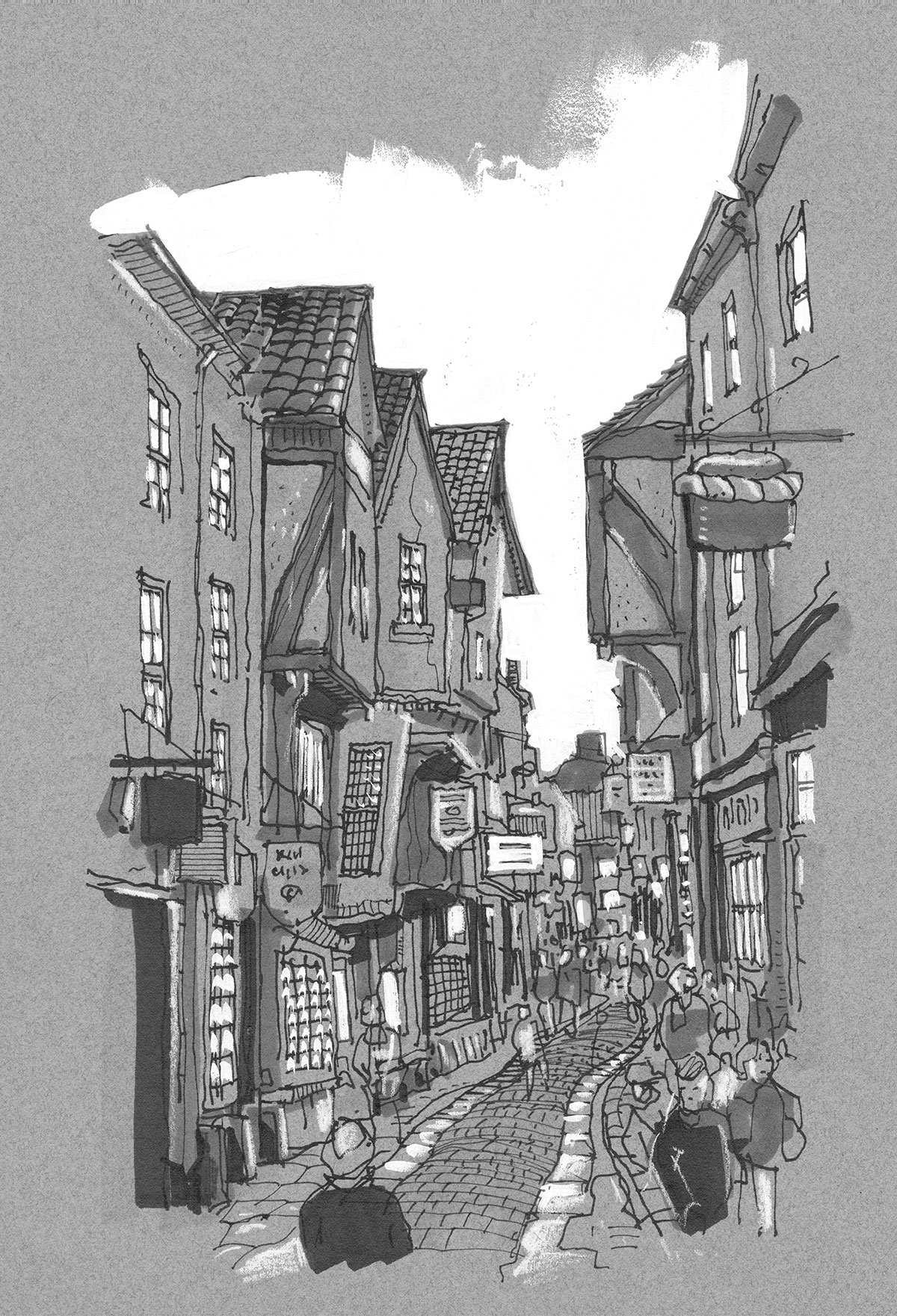 Коллаж современная архитектура