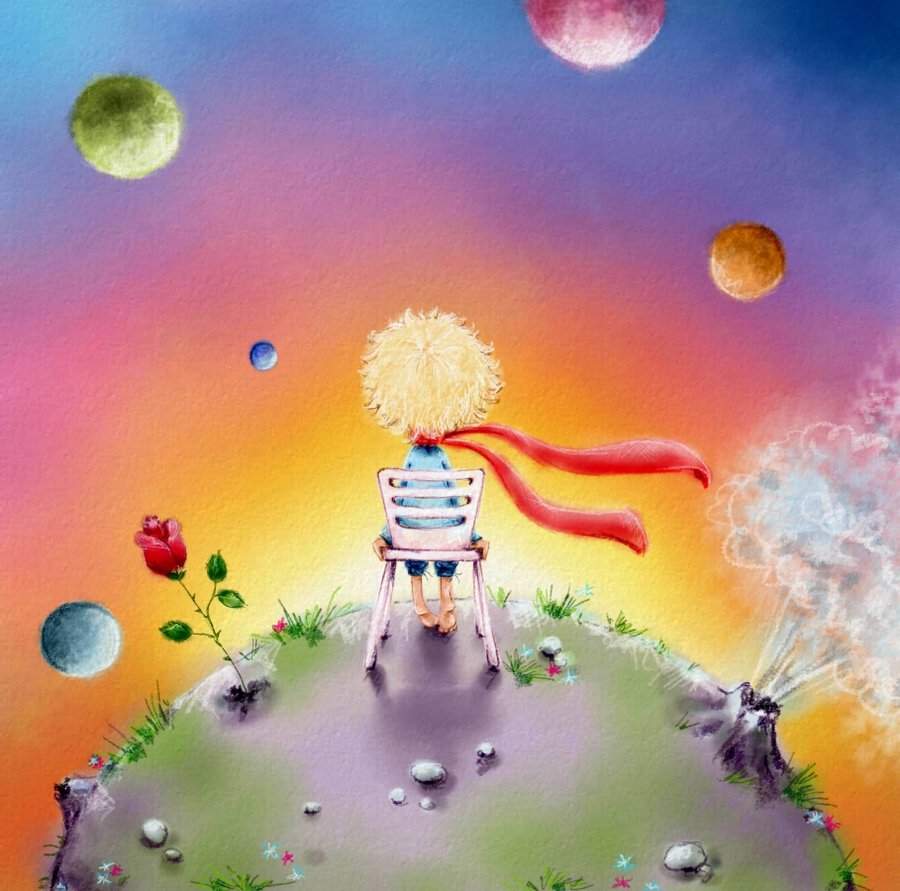 Элина Эллис иллюстрации маленький принц