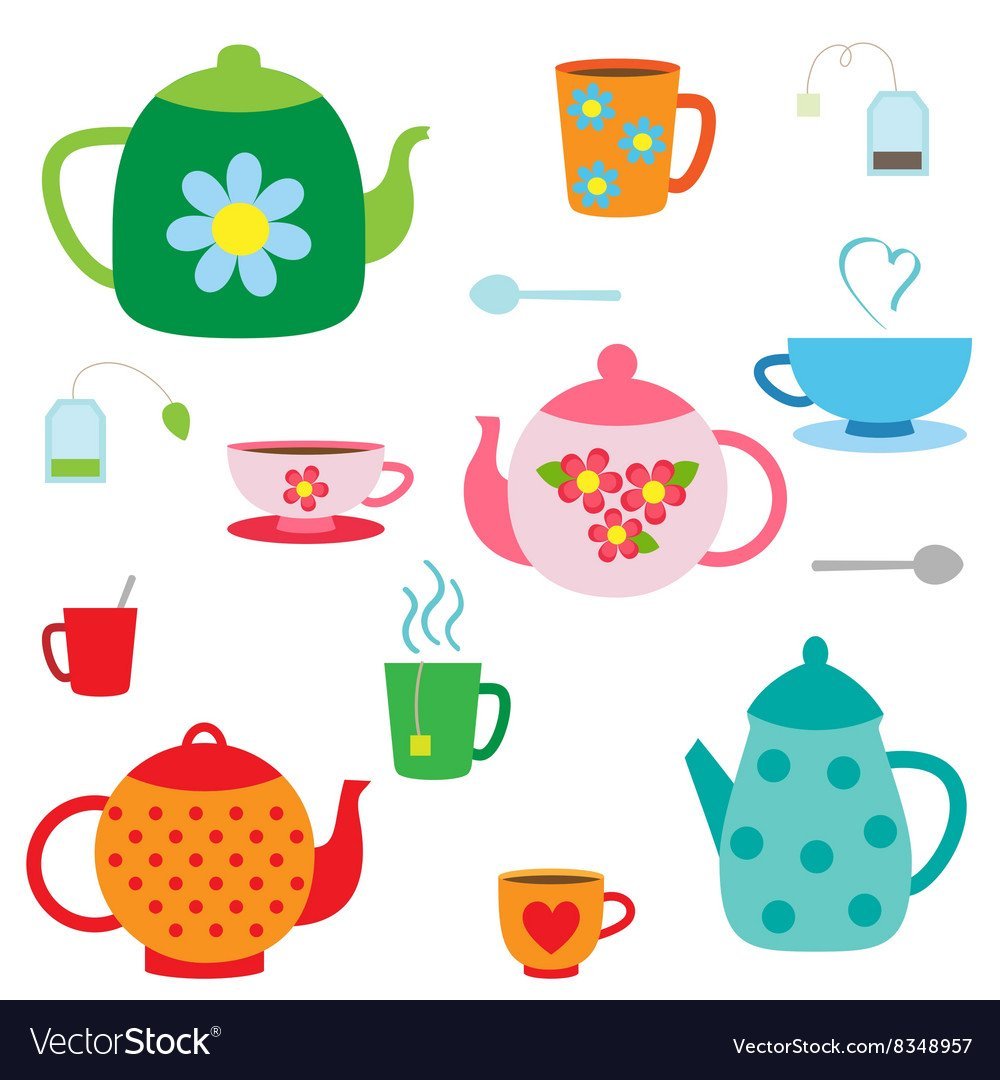 Аппликация кухонная посуда