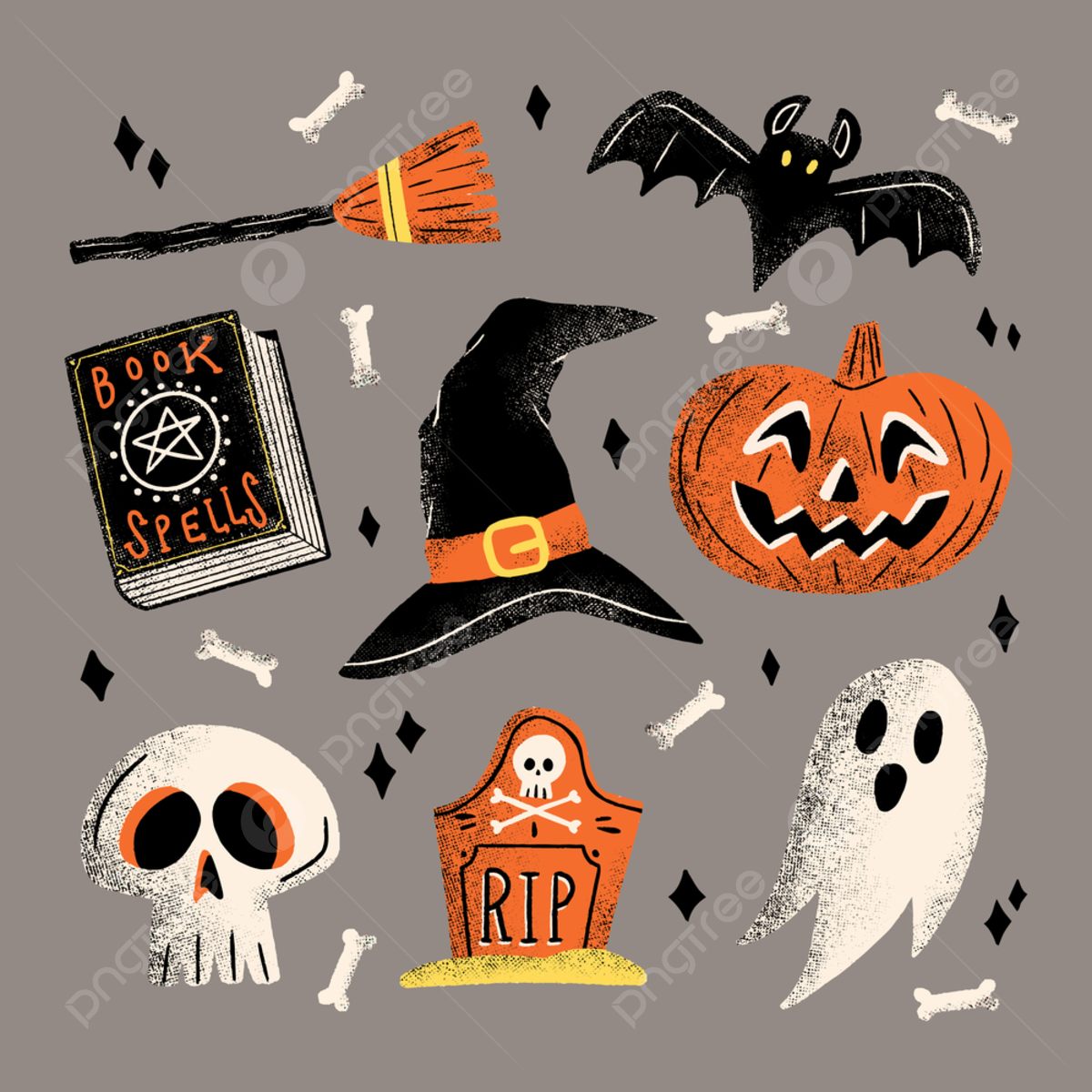 Эскизы Хэллоуин