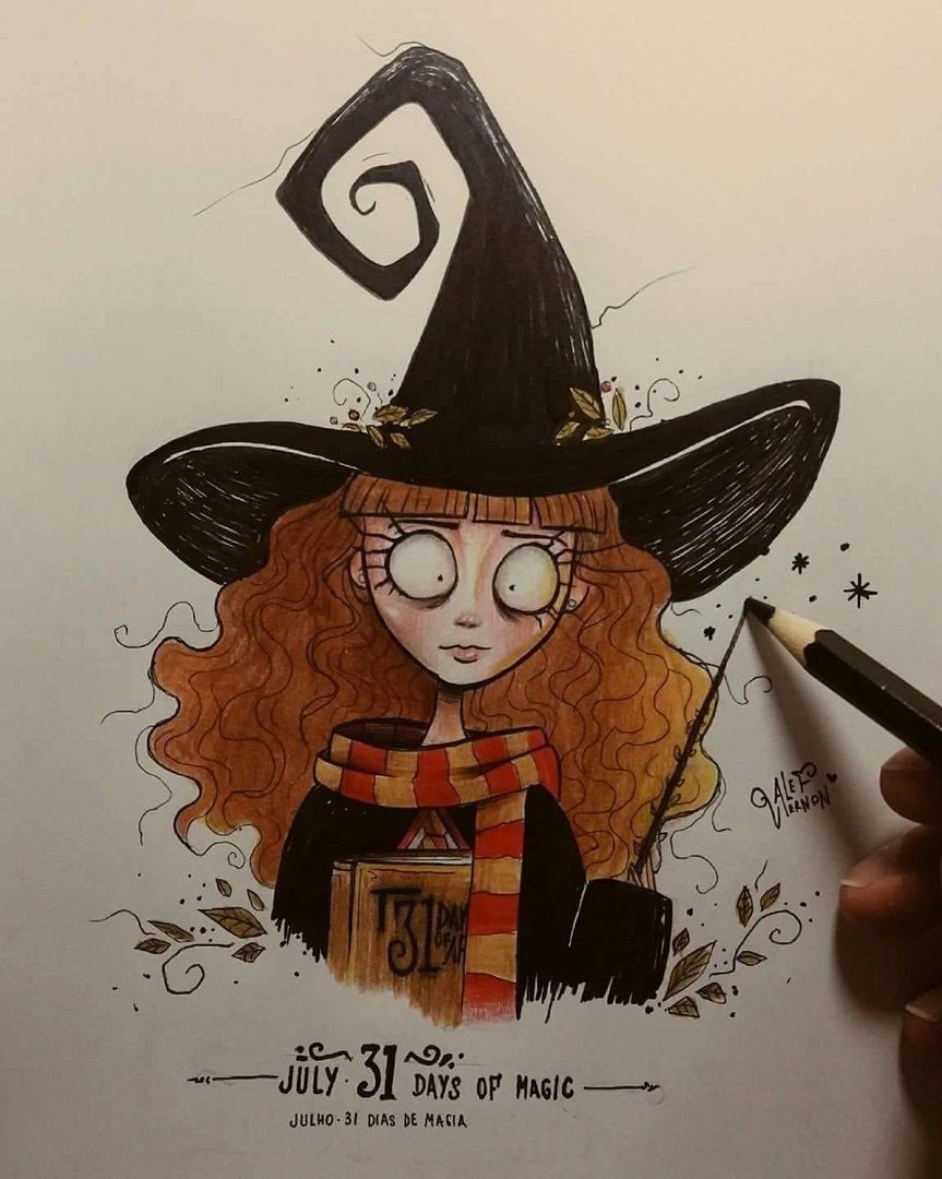 Тим бёртон стиль рисования