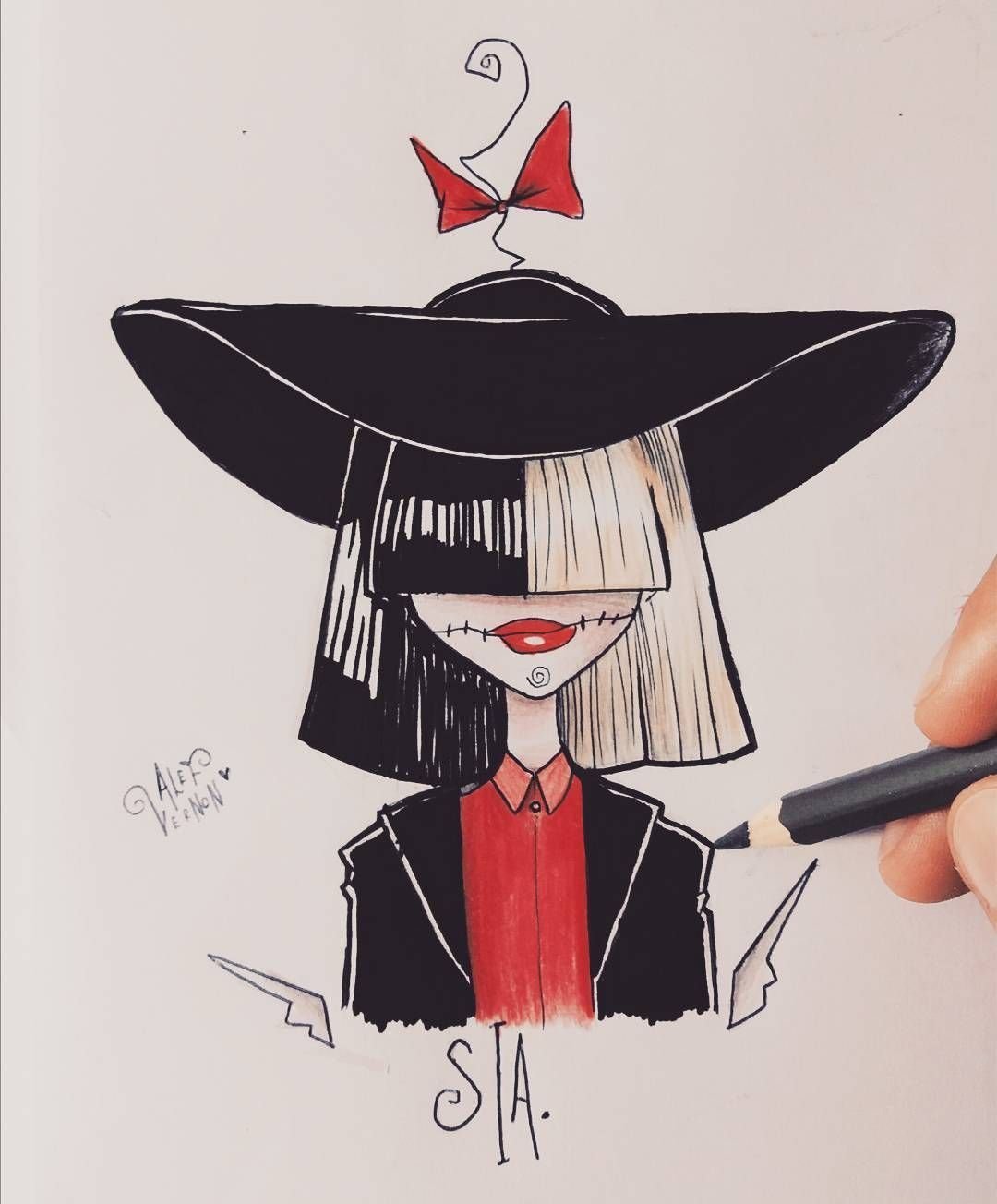 Алеф Вернон рисунки