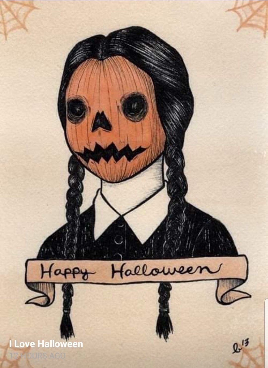 Рисунки на Хэллоуин страшные