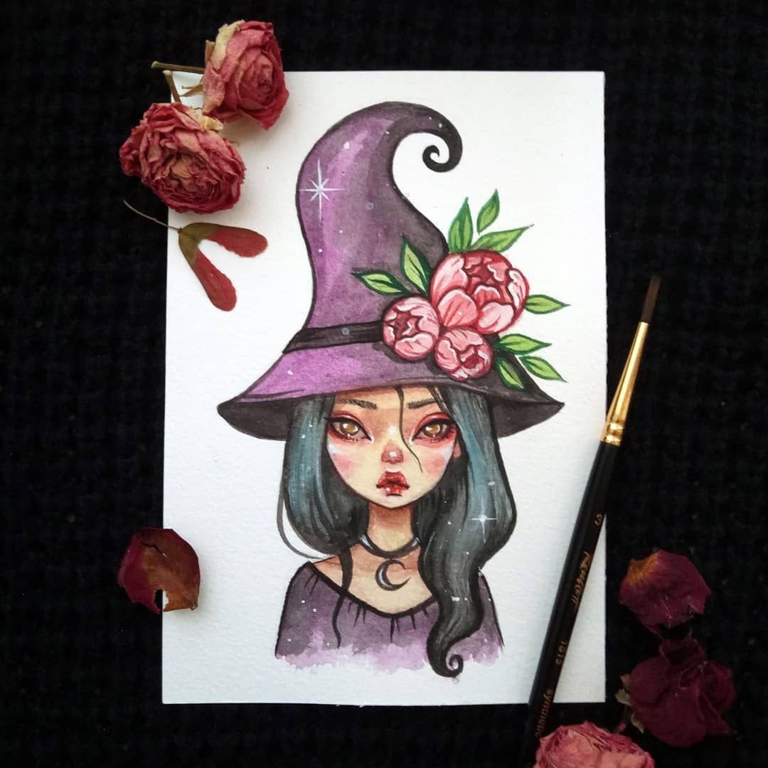 Ведьма маркерами