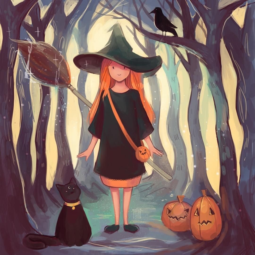 Идеи для рисунков ведьмочкам