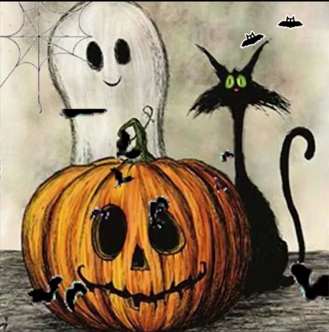 Рисунки к Хэллоуину страшные