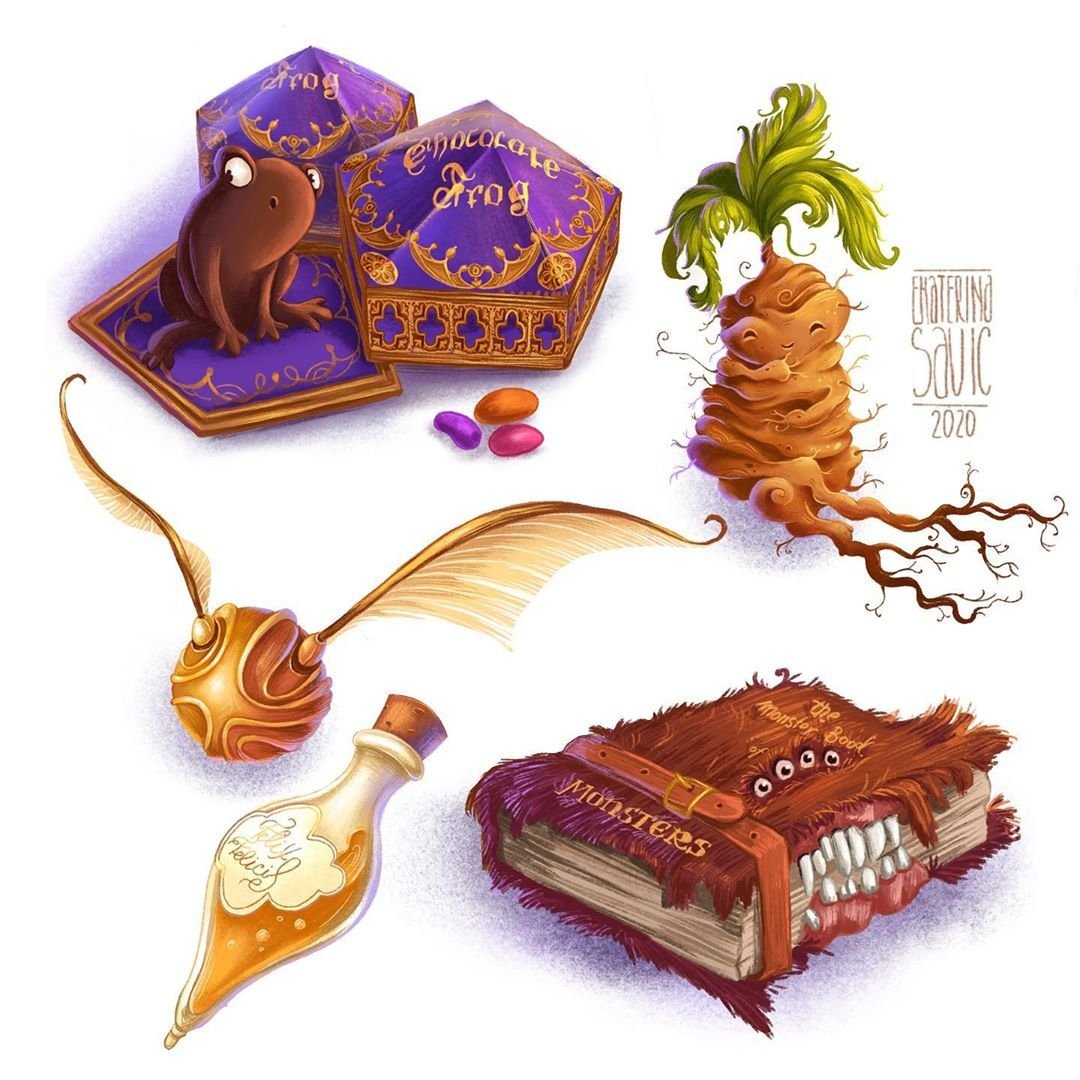 Волшебные предметы из сказок картинки для детей