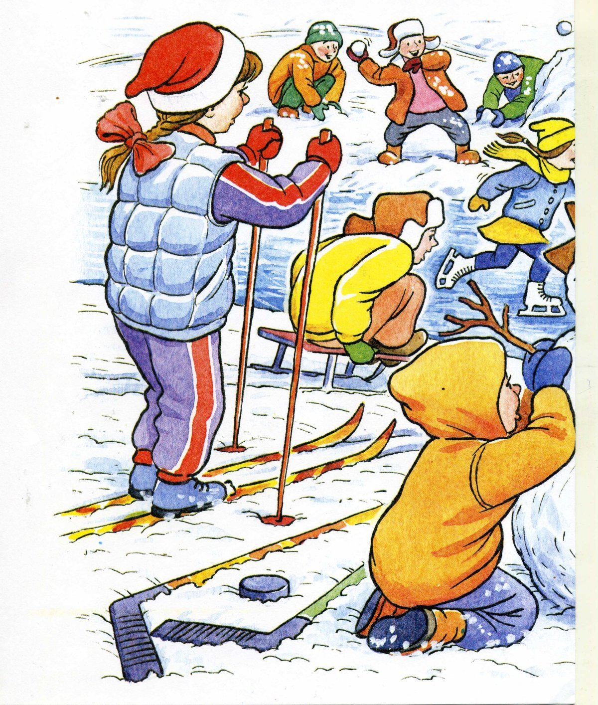 Сюжетные картинки михаил носов