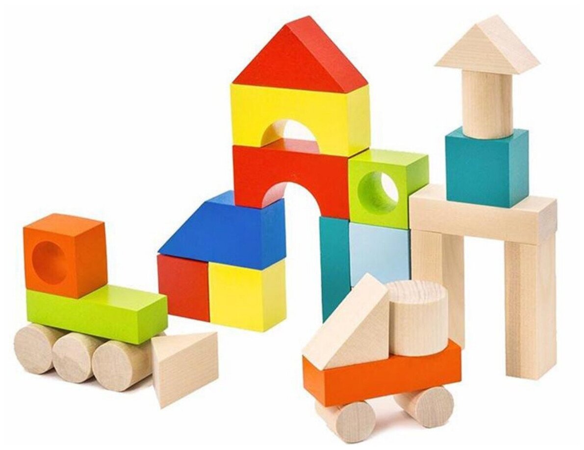 Домик из кубиков картинки