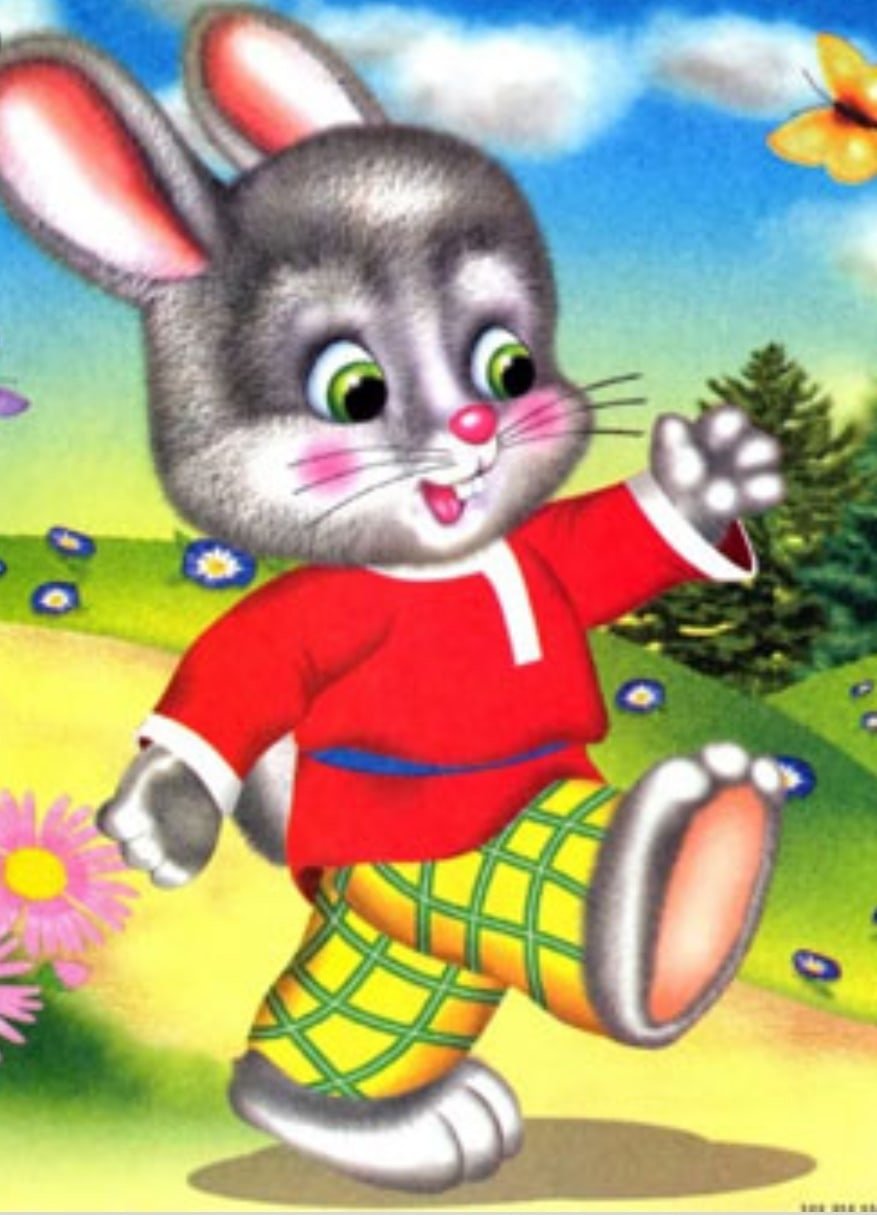 Зайчик попрыгайчик Теремок