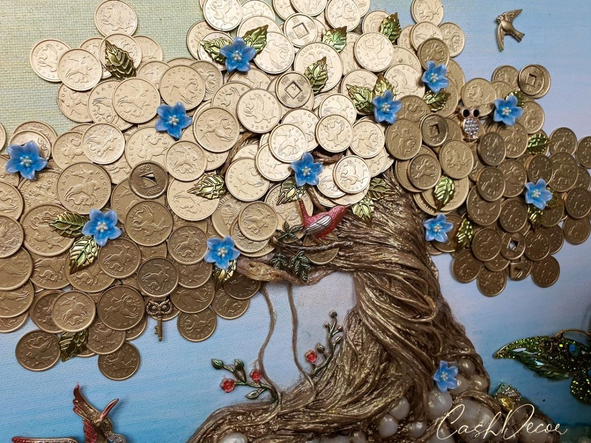 Денежное дерево картина