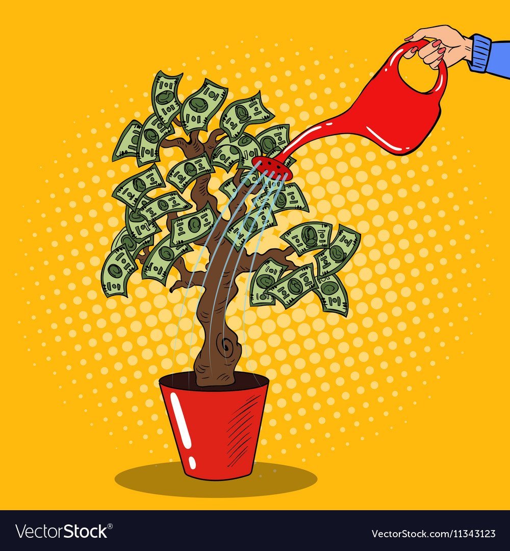 Пейп арт. Панно «денежное дерево».