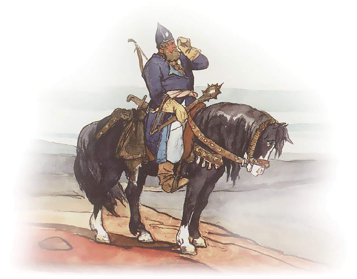 Святогор богатырь и Илья Муромец