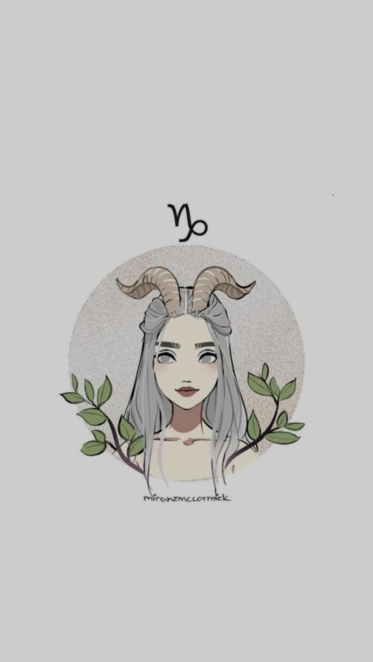 Козерог тату маленькое