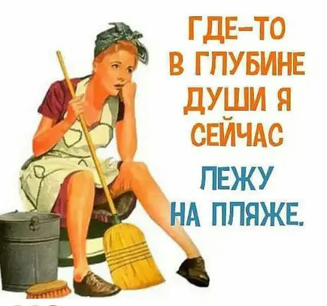 Юмор про уборку в доме