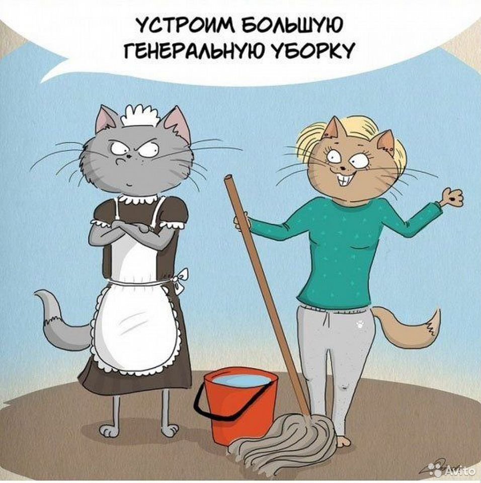 Уборка приколы