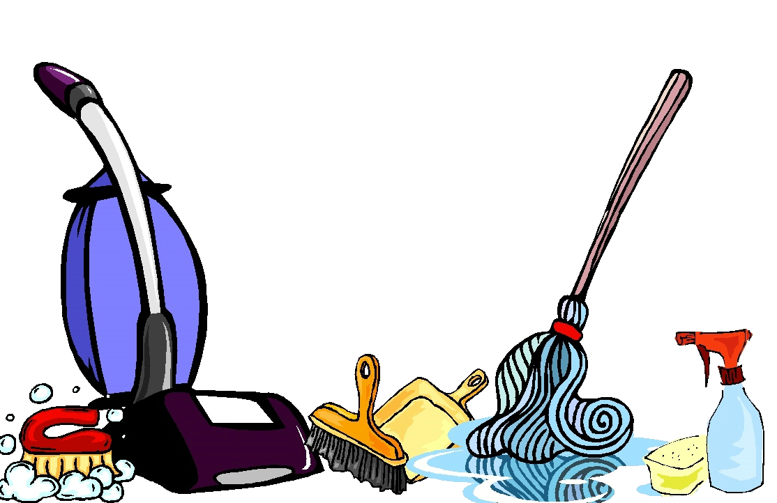 Уборка мультяшная