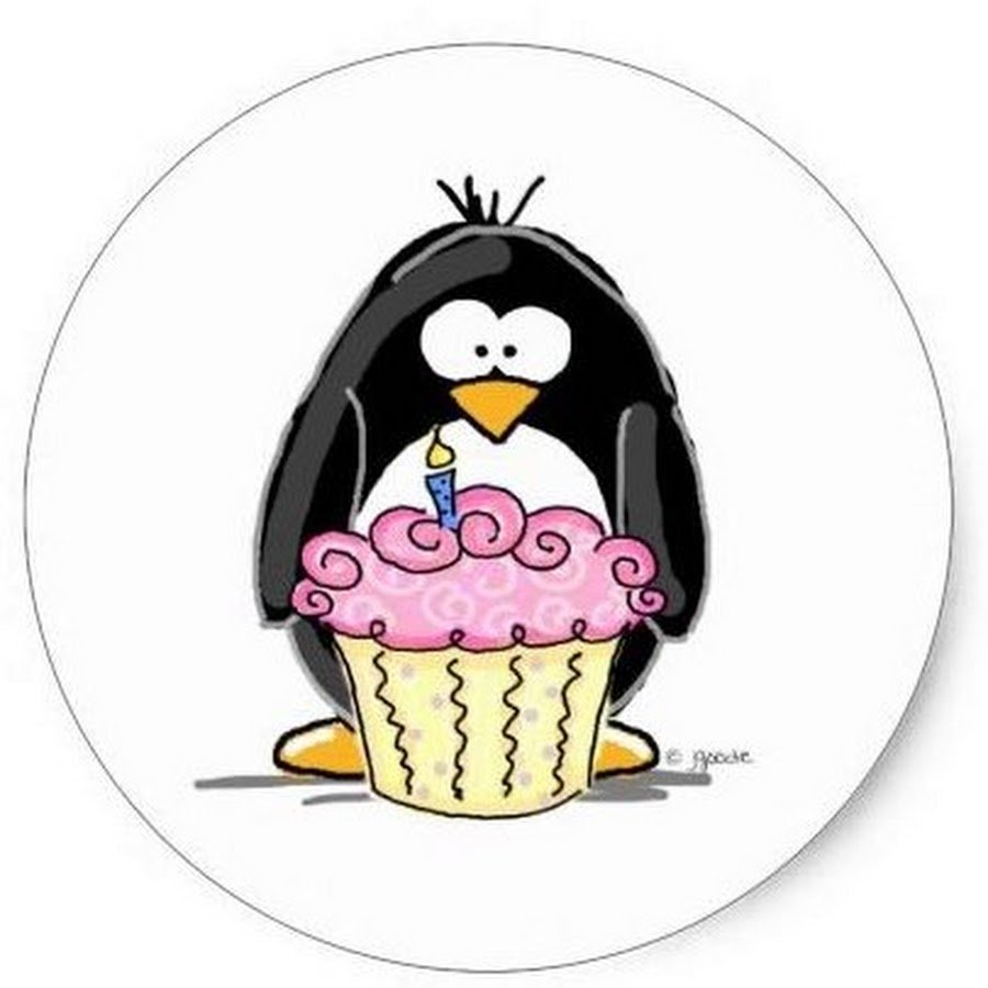 Пингвин поздравляет с днем рождения