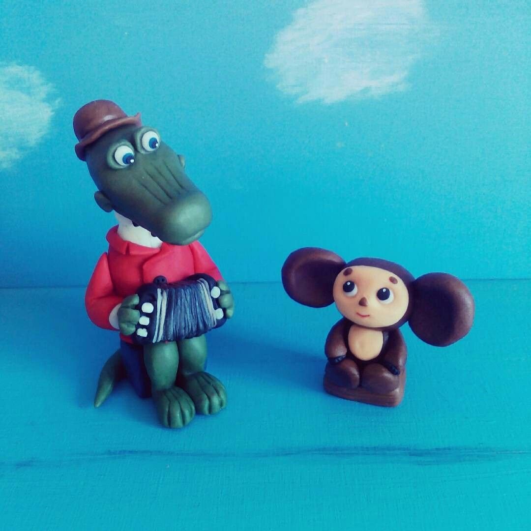 Поделка крокодил Гена