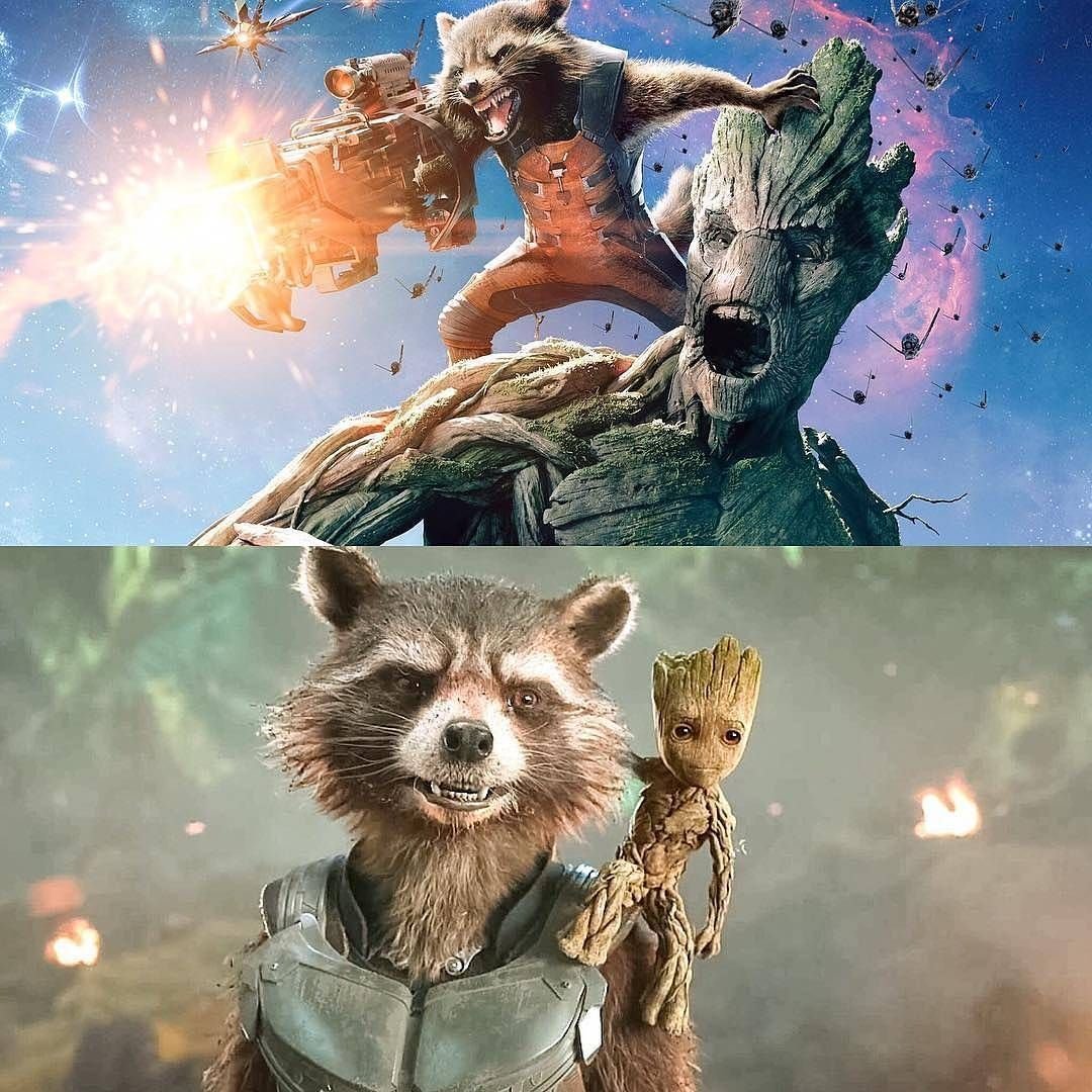 Енот ракета Стражи Галактики