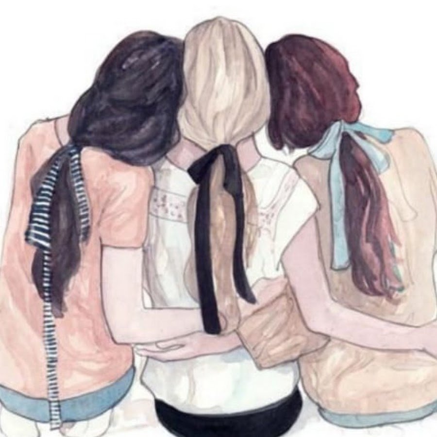 Лучшие друзья иллюстрация