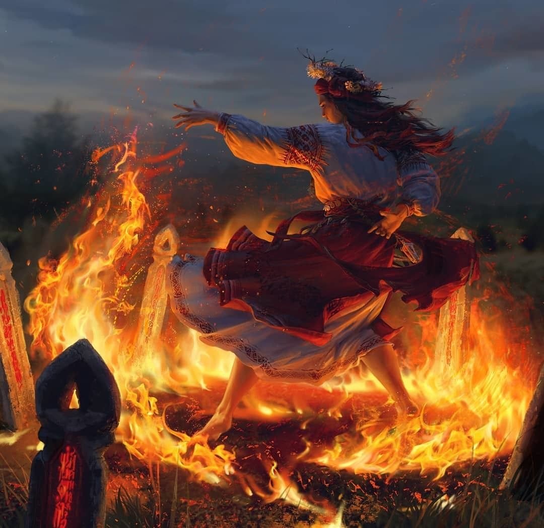 Костер фэнтези