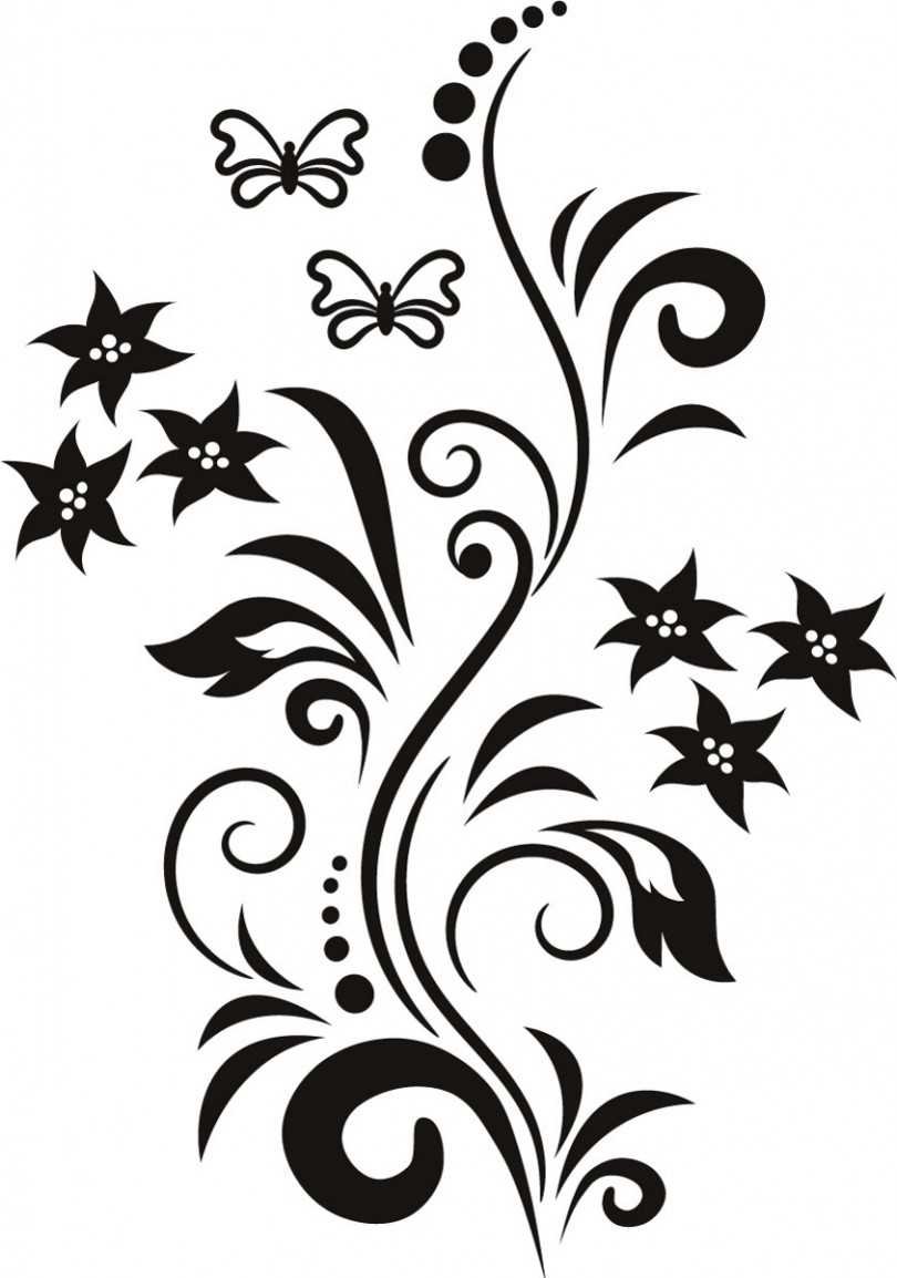 Трафареты для декора стен