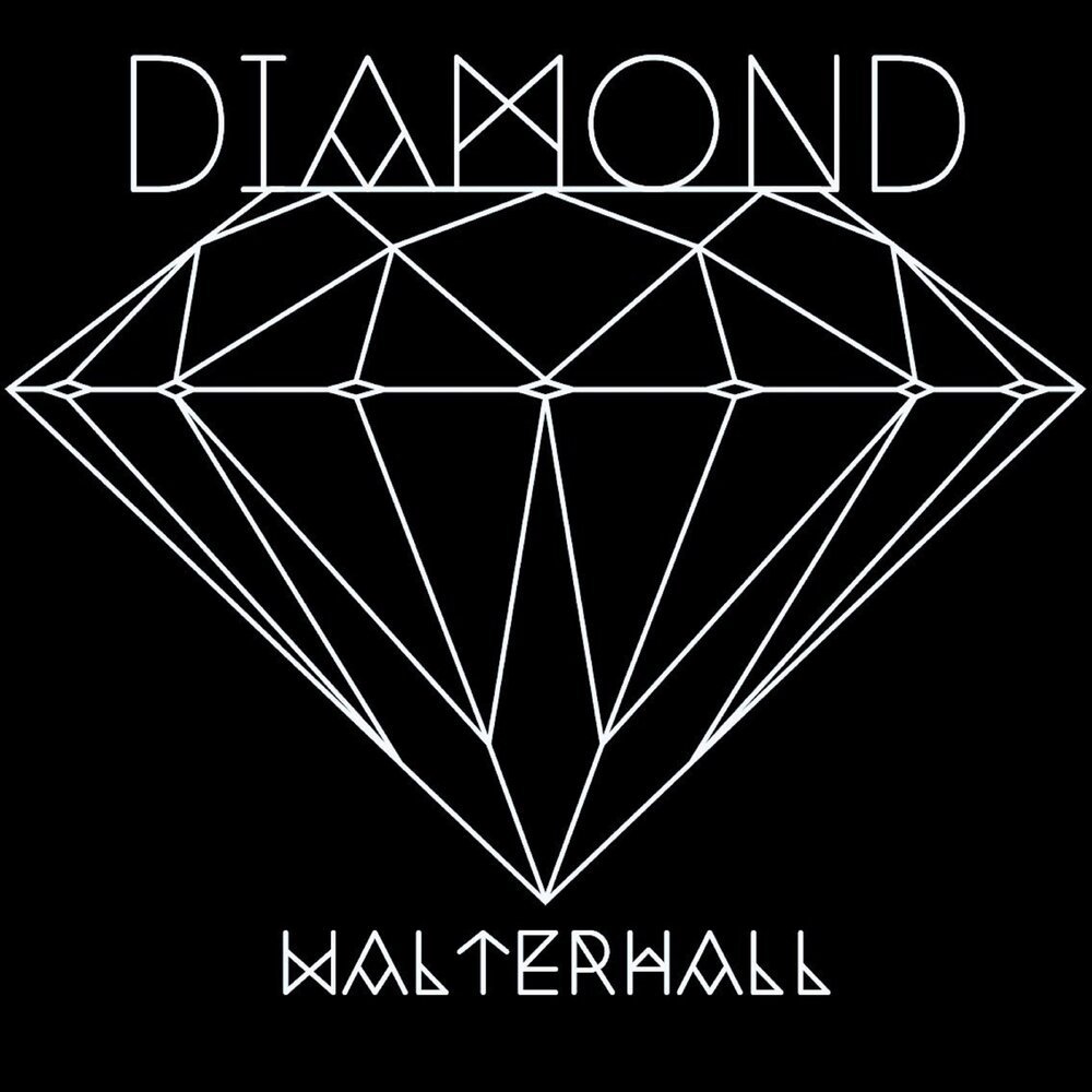 Черный Алмаз на белом фоне