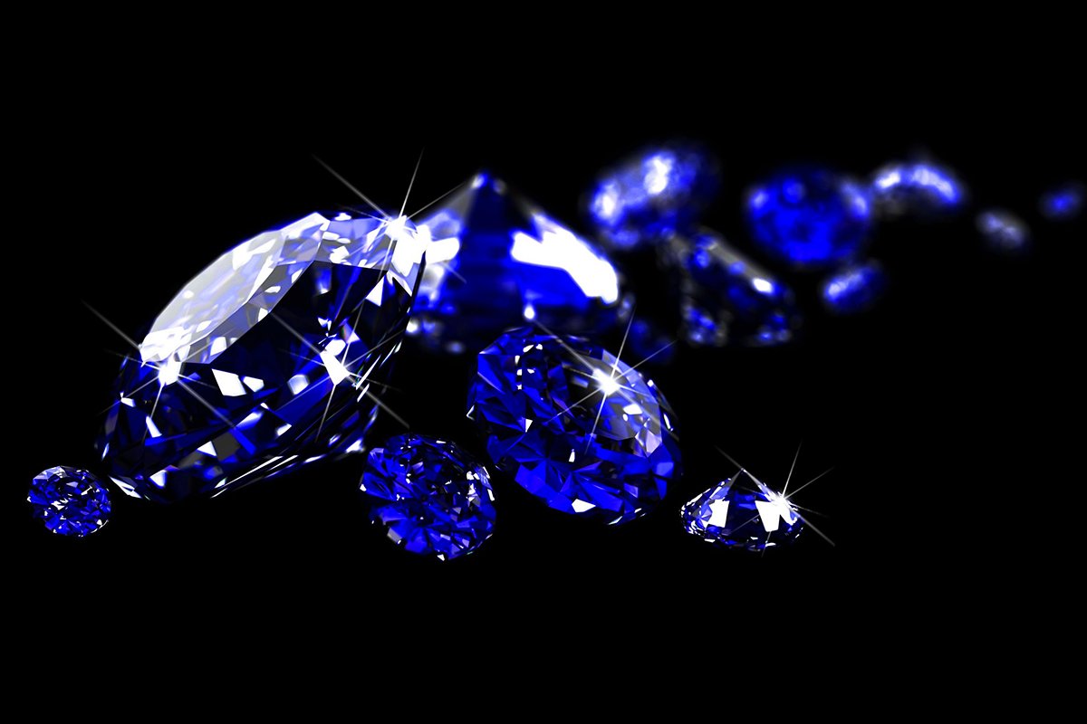 А В алмазе логотип на золоте