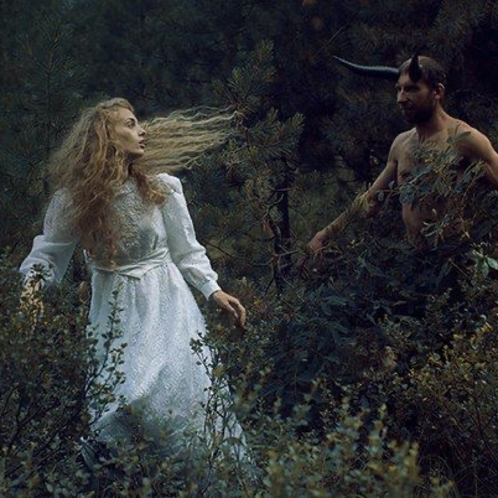 Эстетика лес ведьма Славянская