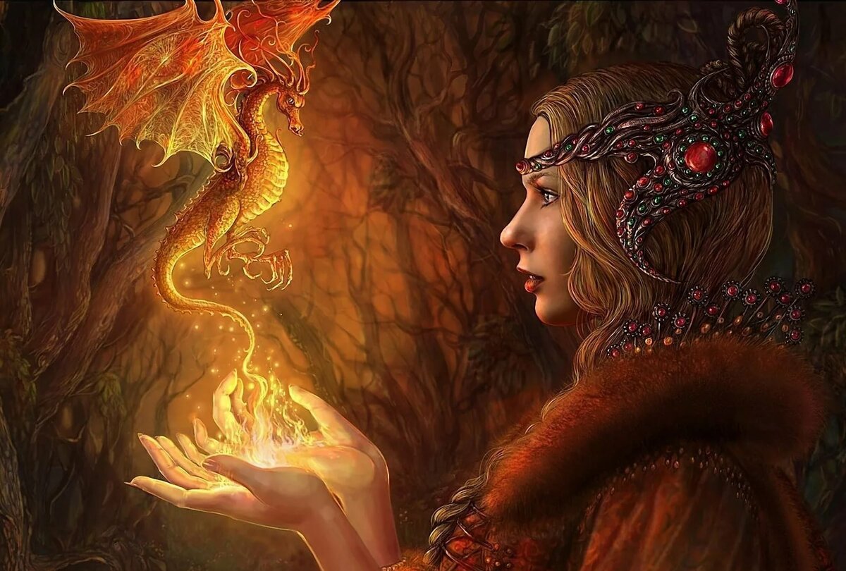 Волшебница фэнтези