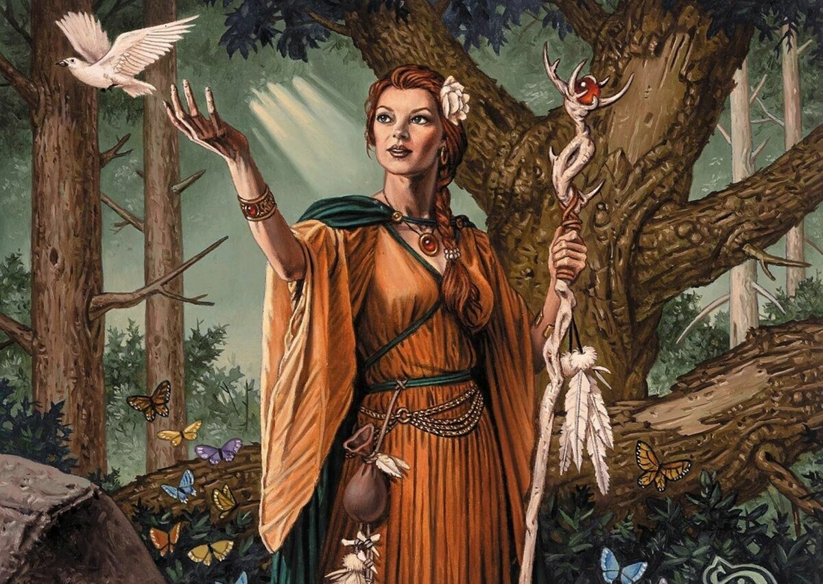 Славянская богиня Ягиня