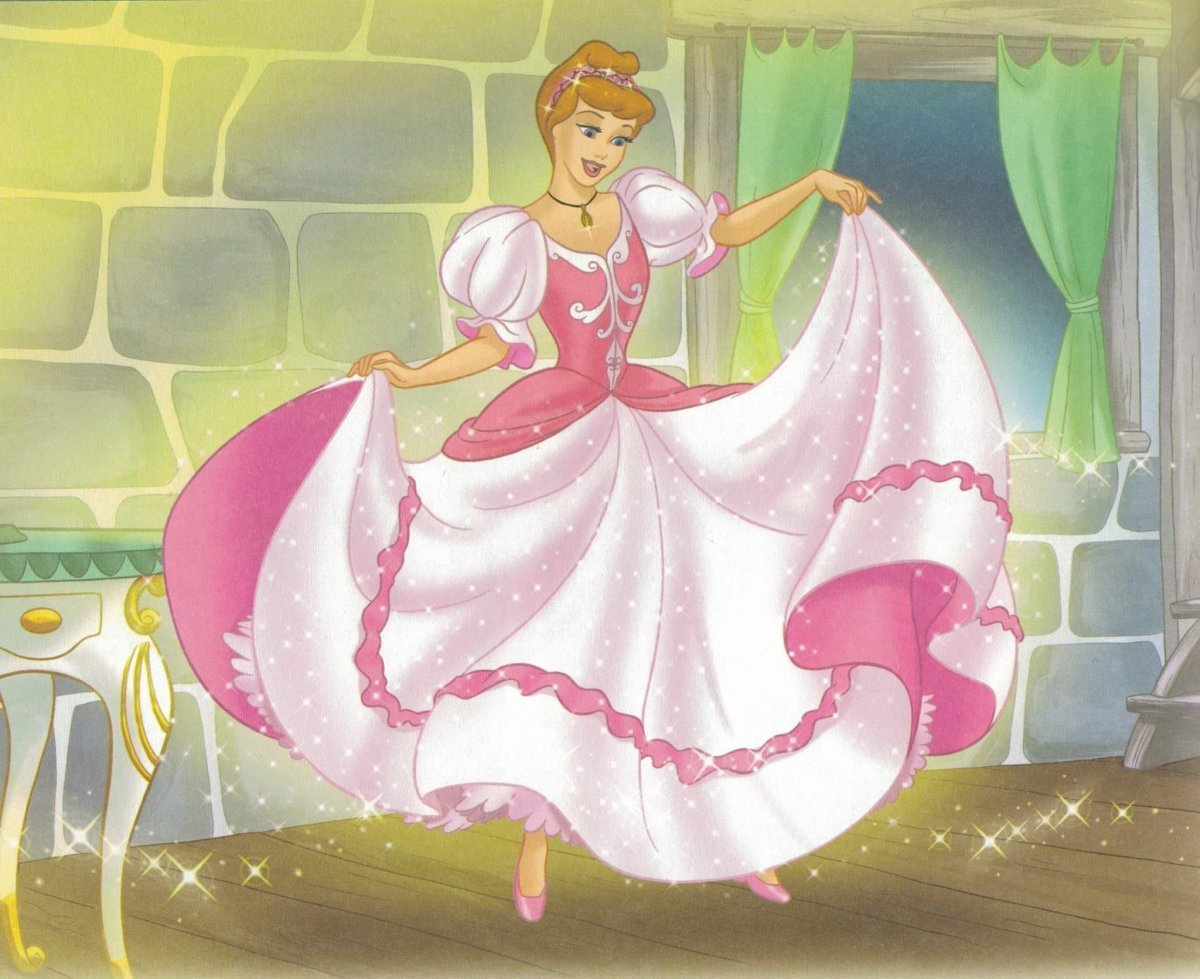 Платье Золушки Дисней мультфильм